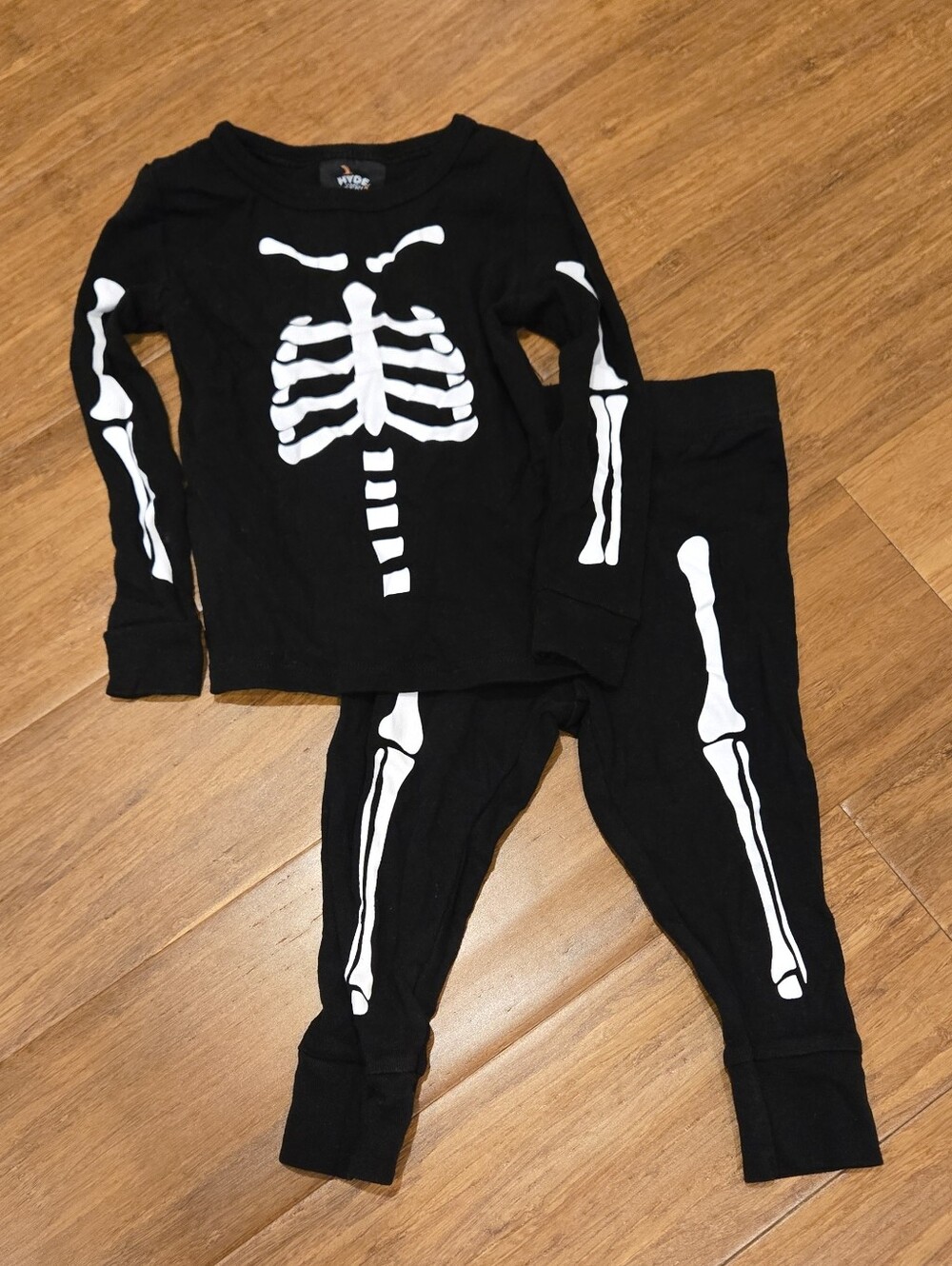 Target Baby Toddler Skeleton Long Sleeve Shirt & Pants Pajama Set